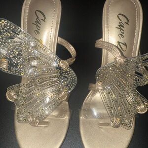 Cape Robbin Elyssa Butterfly Heels